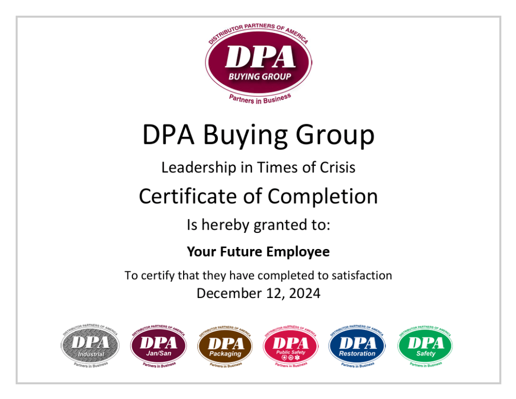 Crisis Leadership Certificate