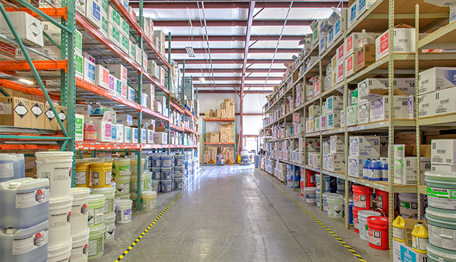 Warehouse interior